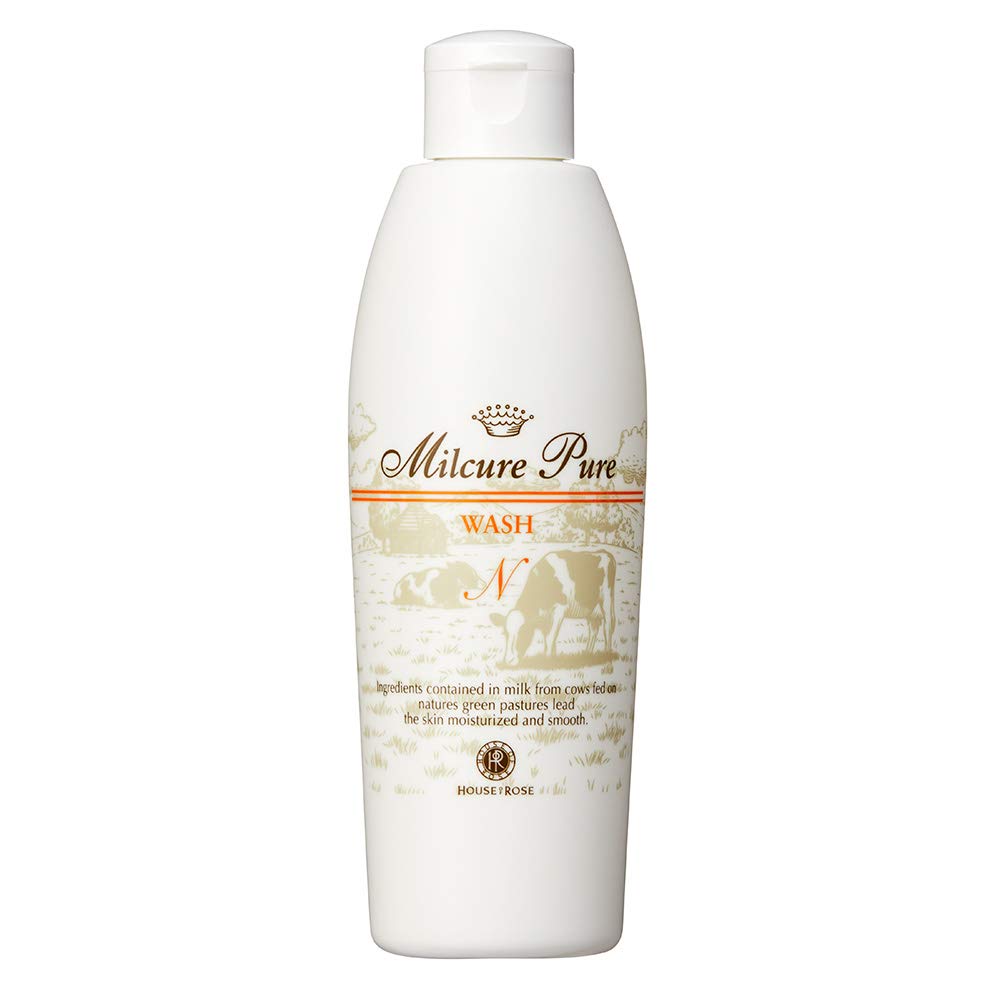 House Of Rose Milkure Pure Wash 250ml Non-Foaming Facial Cleanser Japan Gift