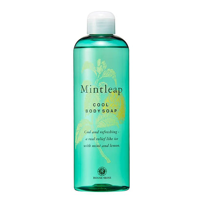 House Of Rose Mint Leaf Cool Body Soap 300ml - Refreshing and Invigorating