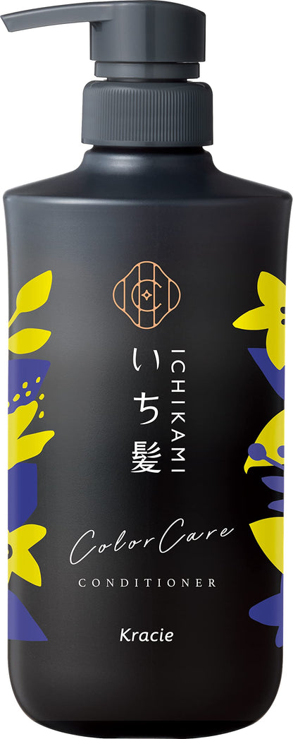 Ichikami Color Care Treatment Conditioner Pump 480G | Prevents Color Fading