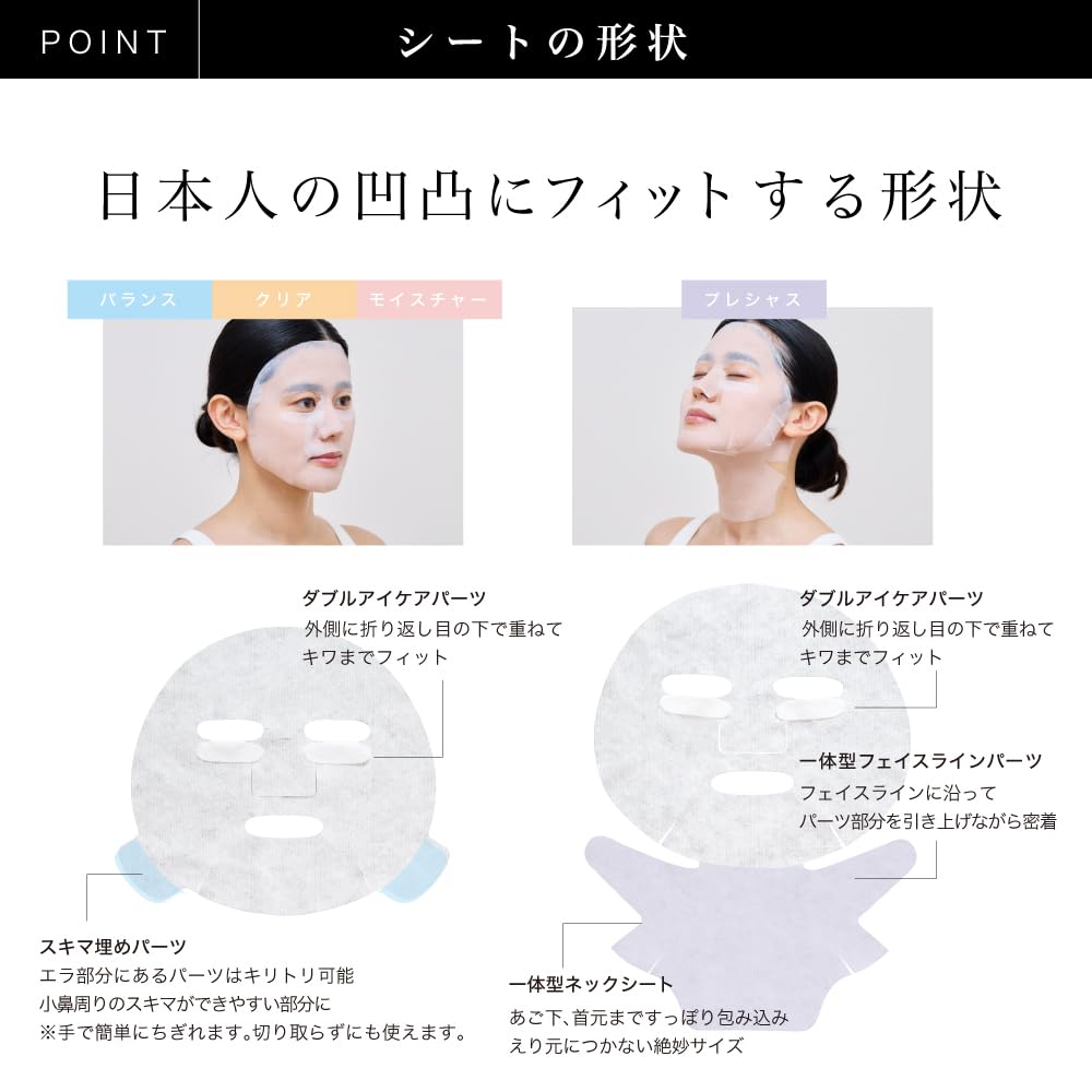 Drawing Rism Deep Extra Mask - Clear Type 1 Sheet for Hydrated Skin Care