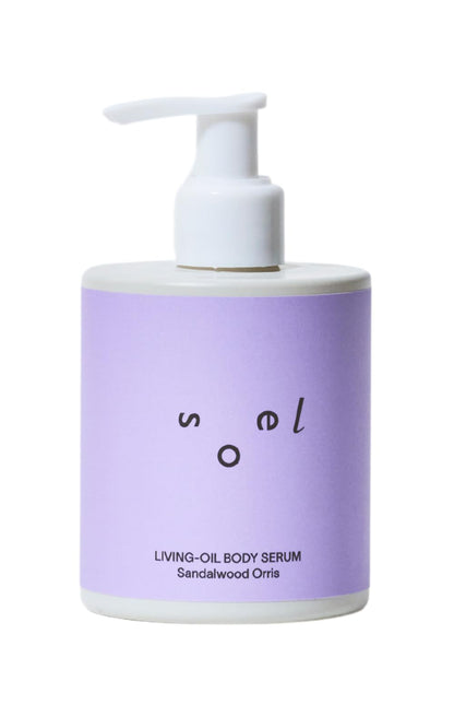 Soel Living 250ml Oil Body Serum Sandalwood Orris Scent