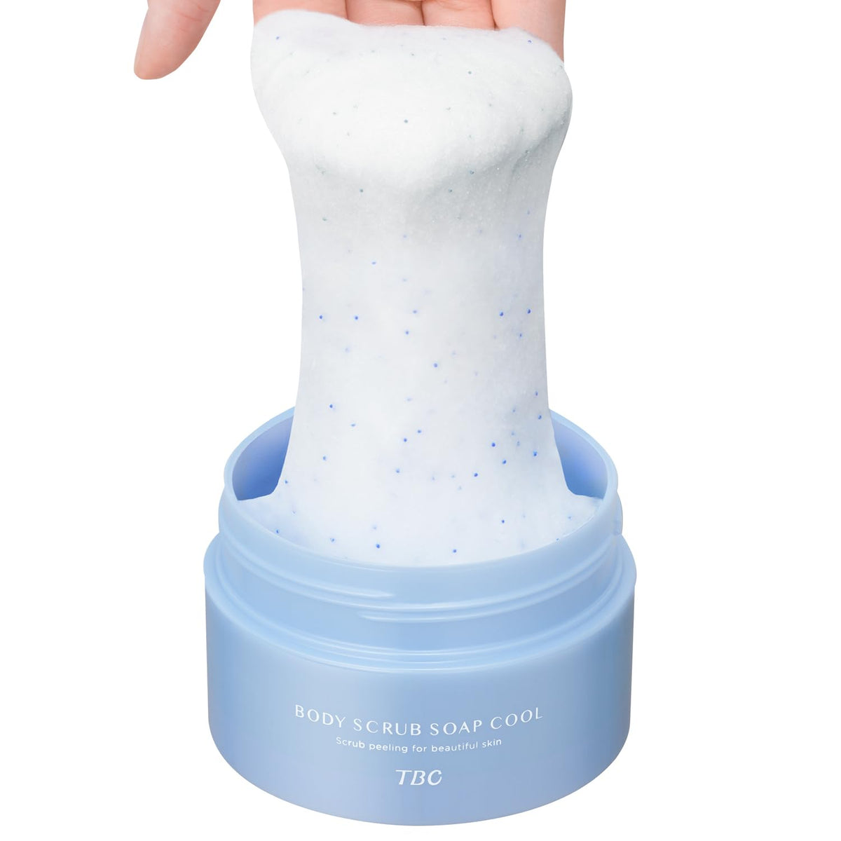 Tbc Body Scrub Soap 300G Exfoliating Body Care for Dark Spots with Refreshing Scent