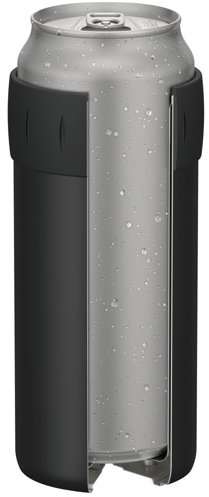 Thermos JCB-500 BK Cool Can Holder for 500ml Cans in Black
