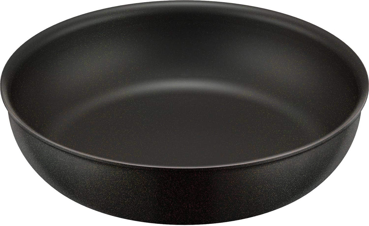 Thermos 24cm Black IH Compatible Frying Pan with Detachable Handle KVA-024 BK