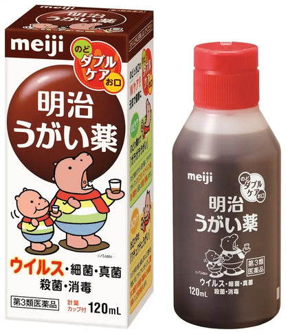 Meiji Gargle 120Ml Third Drug Class Made In Japan