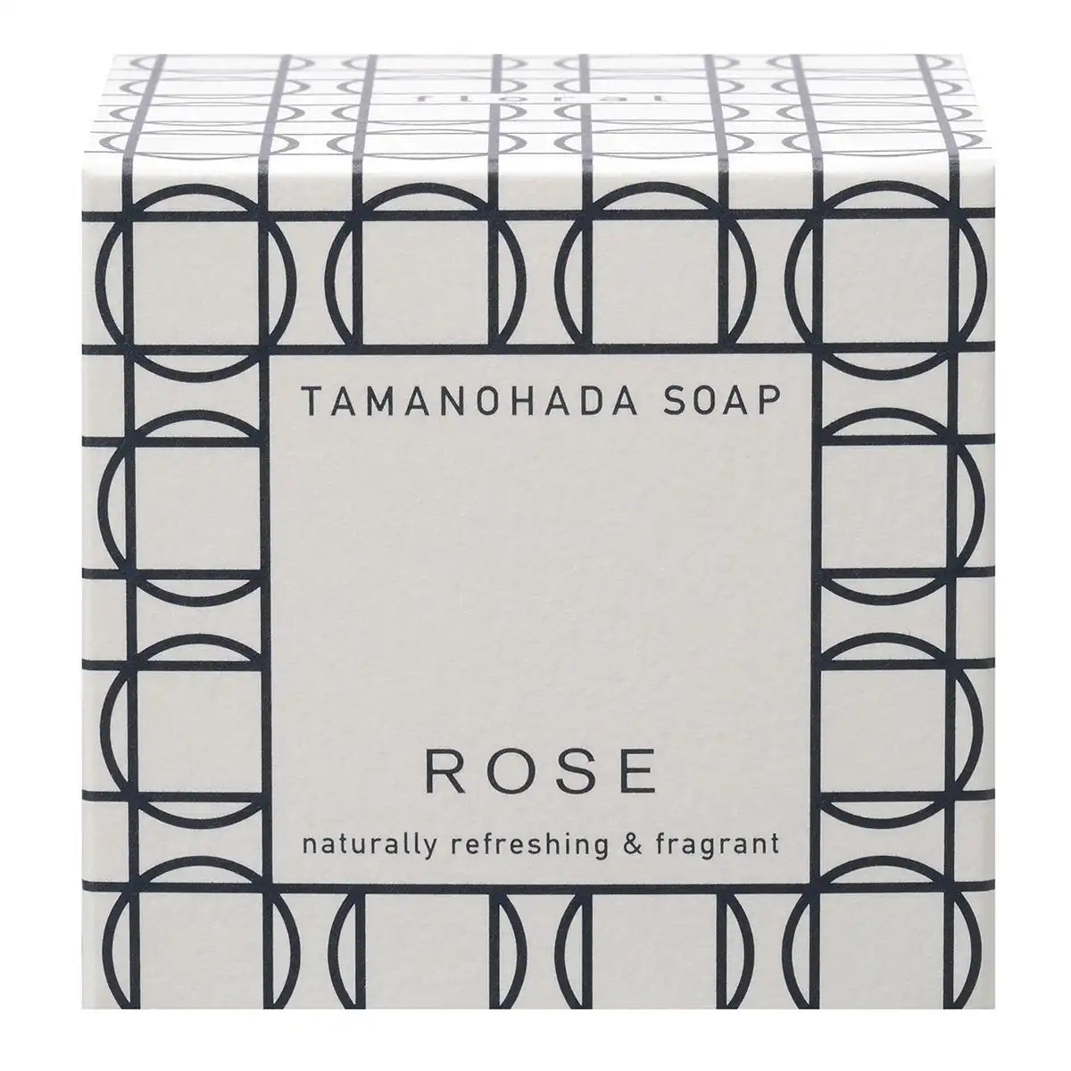 Tamanohada Rose Bar Soap 125G Gentle Cleansing Formula