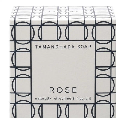 Tamanohada Rose Bar Soap 125G Gentle Cleansing Formula