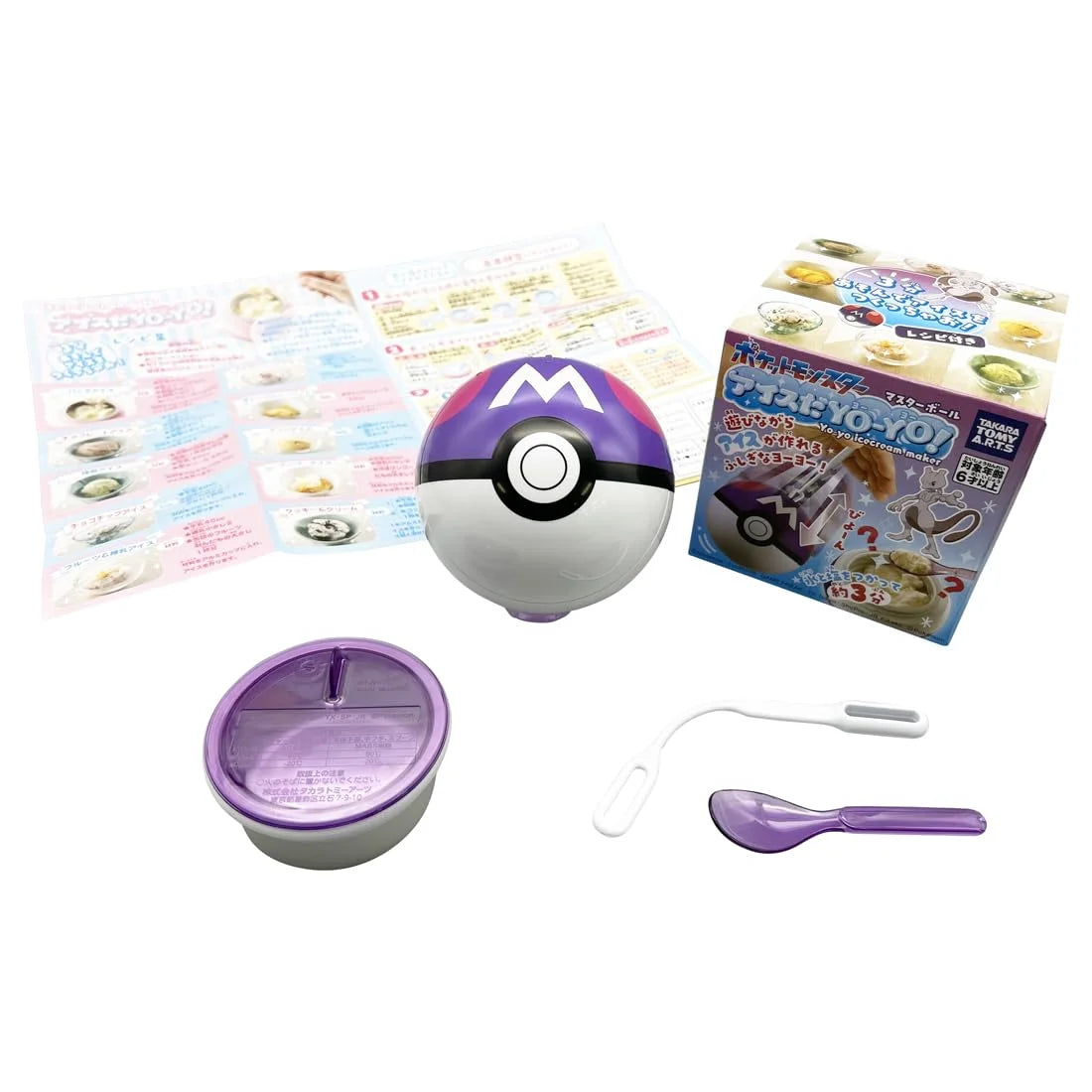 Takaratomy Arts Ice Yo-Yo Master Ball Maker with 10 Fun Ice Recipes