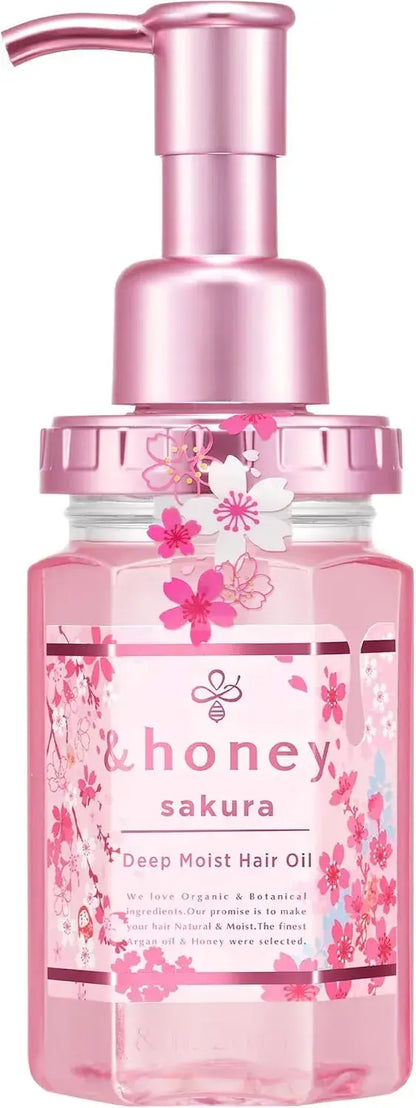 And Honey Deep Moisture Sakura Cherry Blossom Hair Oil