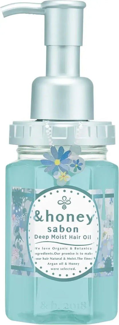 And Honey Deep Moisture Sakura Cherry Blossom Hair Oil - Limited Sabon 2023 - 4589546894947