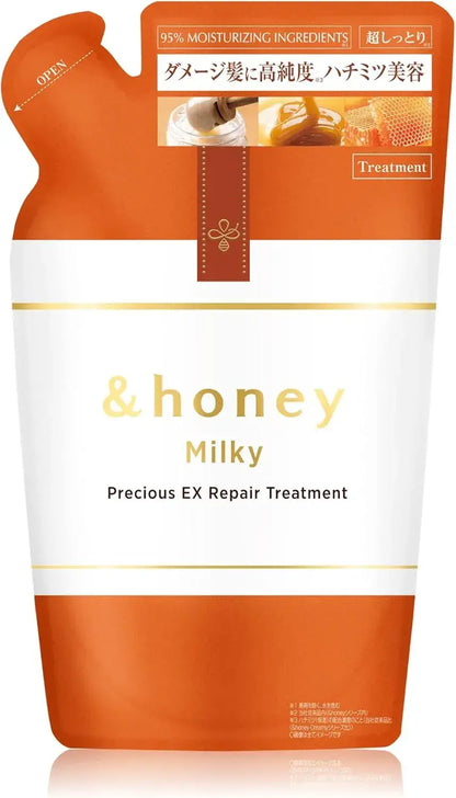 And Honey Milky Precious EX Repair Hair Treatment Refill