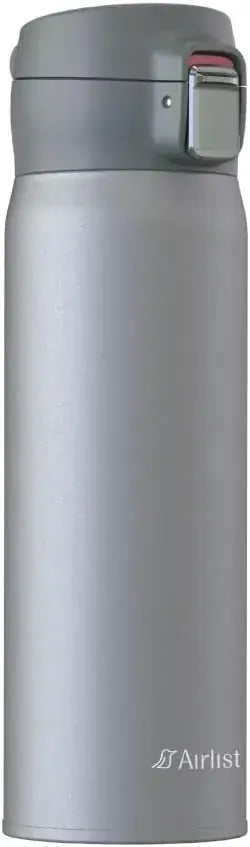 Atlas Insulated One Touch Water Bottle - Gray 495ml - 4573608584082