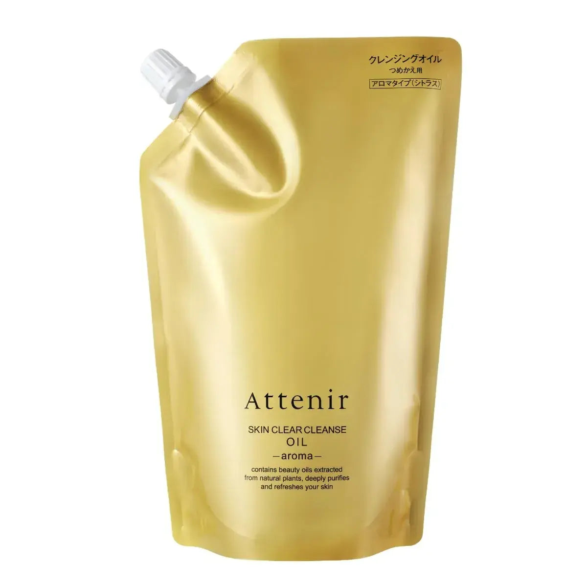 Attenir Skin Clear Cleansing Oil Makeup Remover - Citrus 350ml Refill - 4533899346868