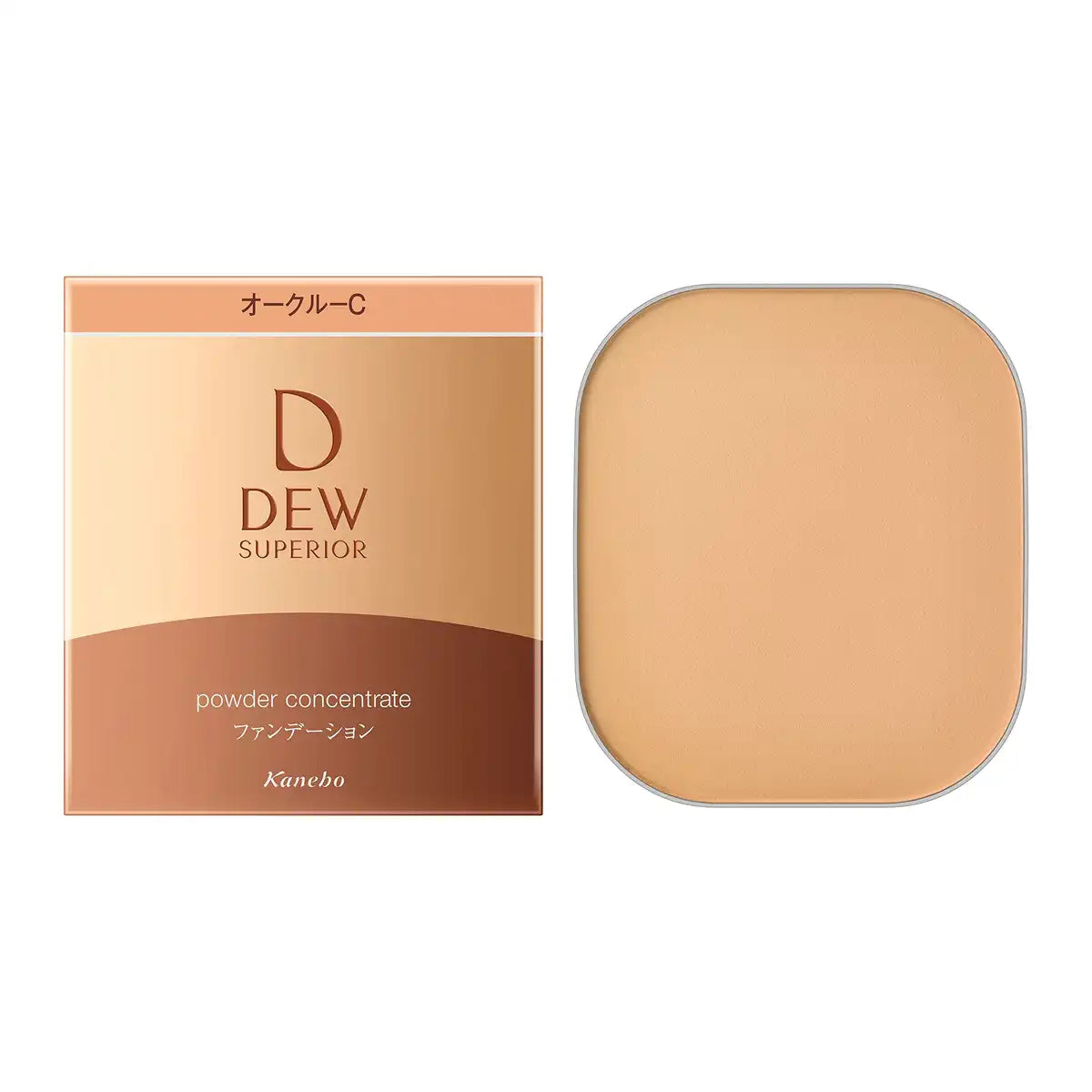 Dew Superior Powder Concentrate N Ocher-C: Long-Lasting Radiant Finish