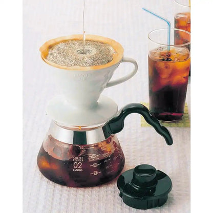 Hario V60 Ceramic Red Coffee Dripper Vdc-02R - Japan - 1-4 Cups