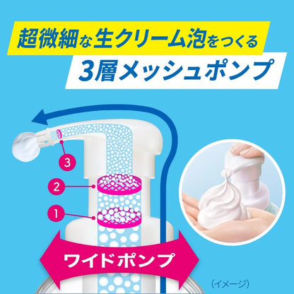 Biore U Body Foam Refill 1200Ml Purely Soap Scent Body Wash