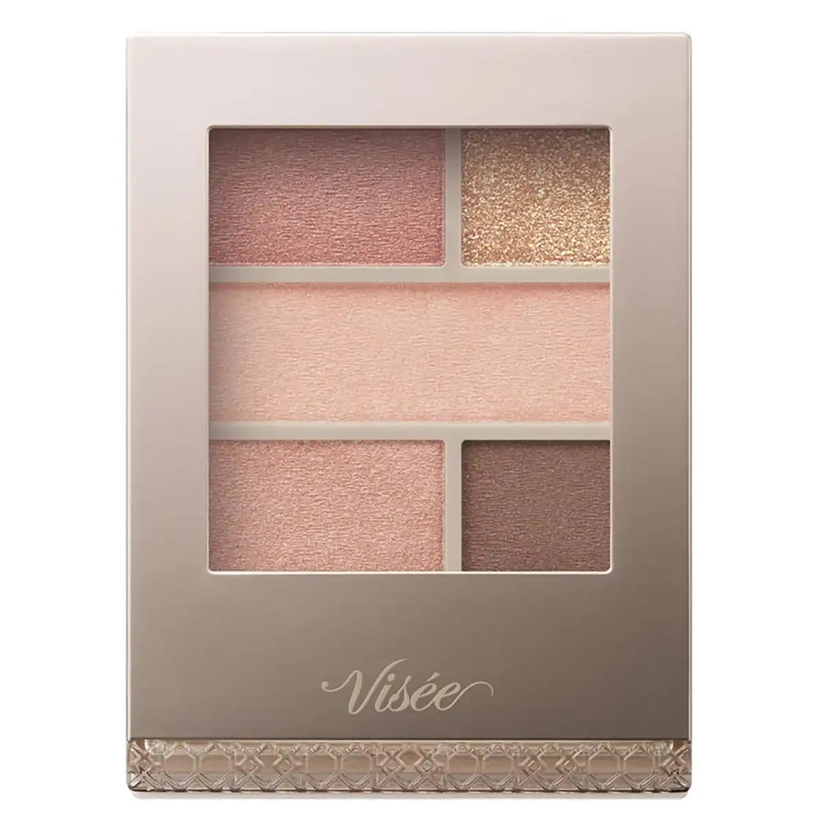 Visee Double Mood Eyes Or-4 Coral Mood Eyeshadow 4.8G Coral Orange Pink