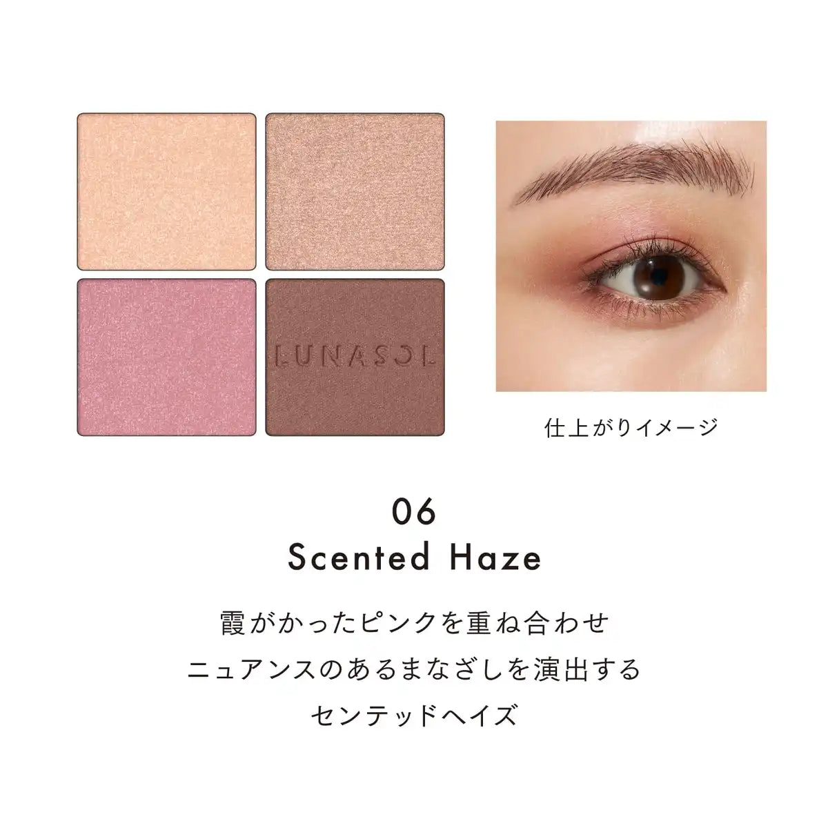 Lunasol Eye Coloration N 06 Eyeshadow Palette for Rich Color Payoff