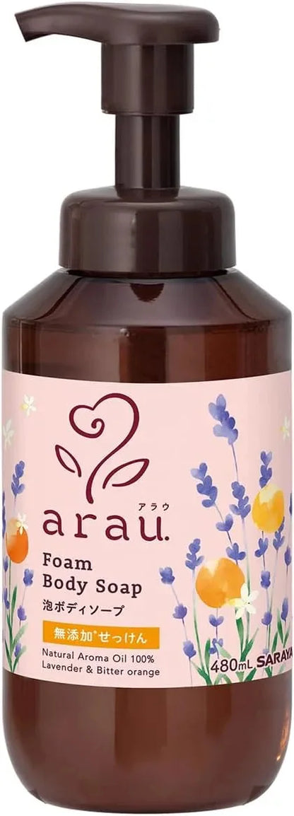 Saraya Alau Foaming Body Soap 16.2 fl oz Fresh Cleansing