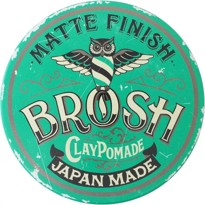 Brosh Mini Clay Pomade Matte Hard Hold Hair Styling Product