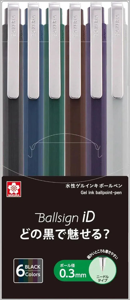 Cray-Pas Crepas Gel Ink Ballpoint Pen - Black 0.3mm - 4901881257018