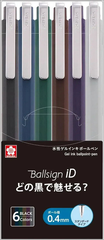 Cray-Pas Crepas Gel Ink Ballpoint Pen - Black 0.4mm - 4901881257025