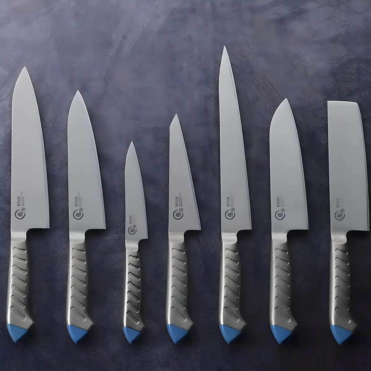 Shimomura Ryuji 24Cm Gyuto Molybdenum Steel Knife Japan Green