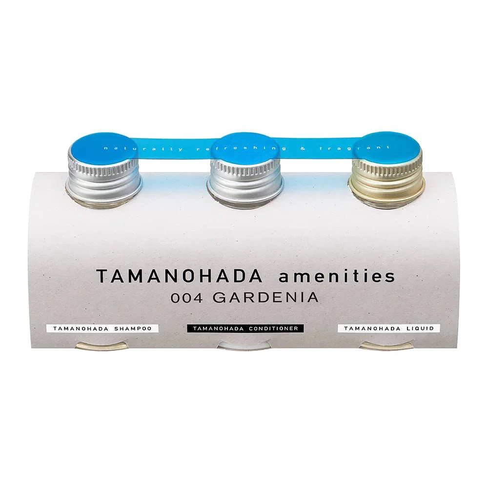 Tamanohada Amenities Set 80Ml x 3 Gardenia Scent 004
