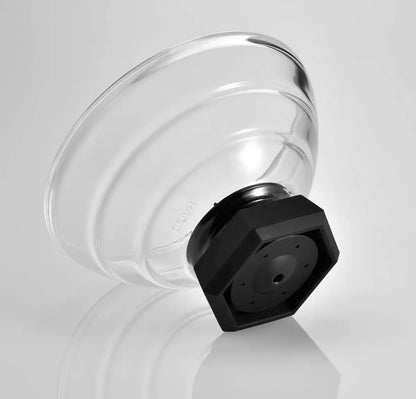 Hario Glass Rice Pot GNR-150-B Black 1-2 Cup Japan
