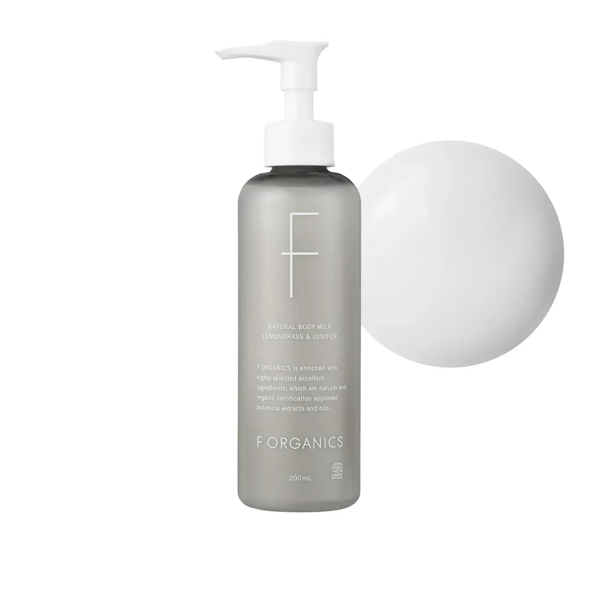 F Organics Natural Body Milk
