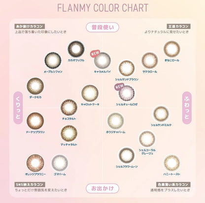 Flanmy One Day -30Pcs/Box- Pwr -03.00 Honey Toast Japan