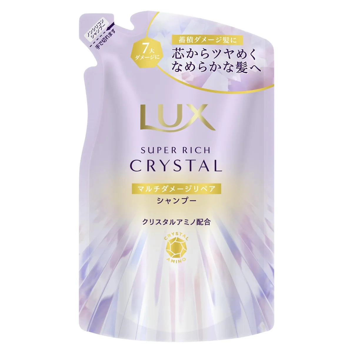 Lux Super Rich Damage Repair Shampoo Refill 300G - Crystal Formula