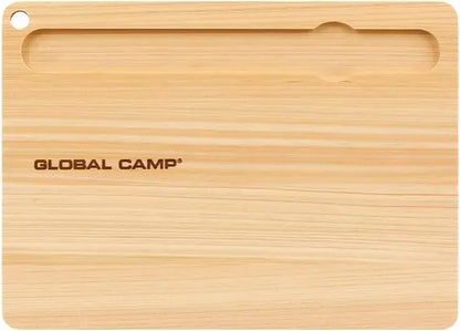 Global Camp Cutting Board - Beige-Rectangular - 4943691380074
