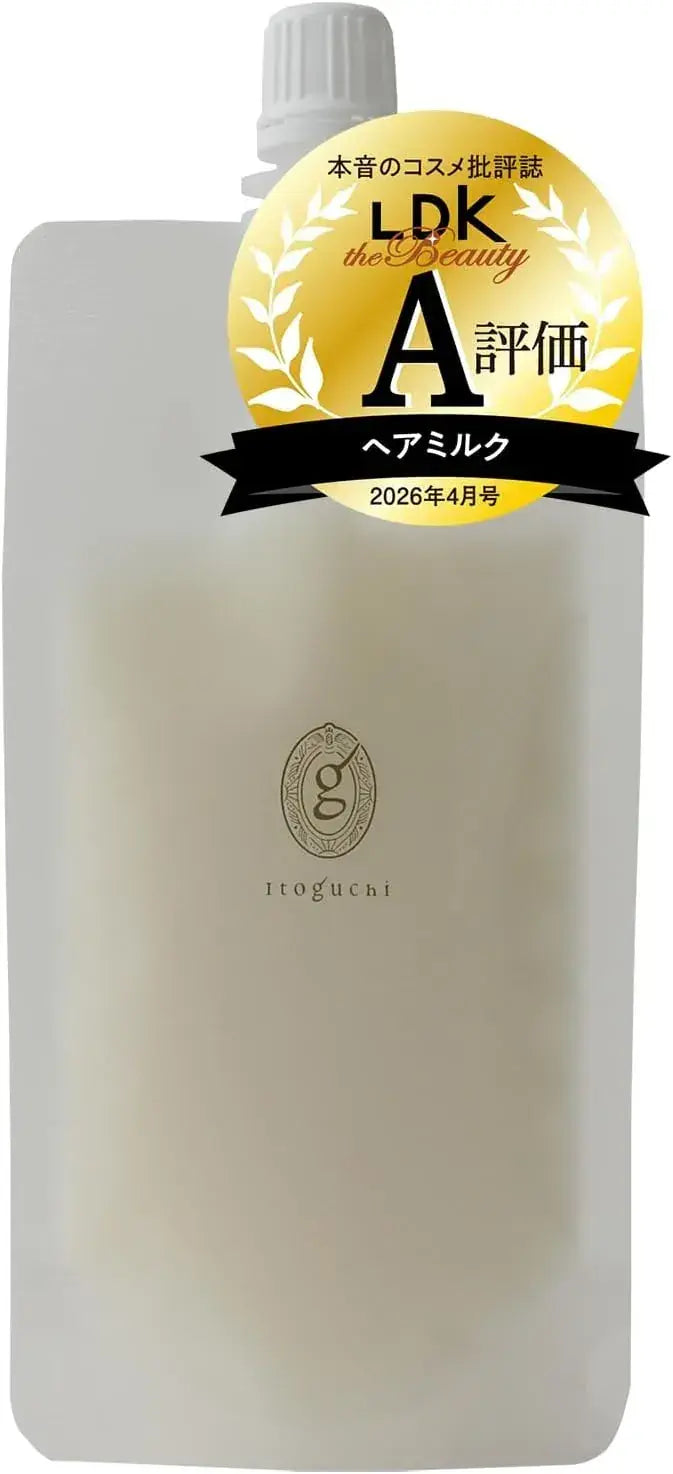 Itoguchi Midori Mayu Silky Hair Milk Silicone-Free Hair Treatment - Refill - 4580049601629