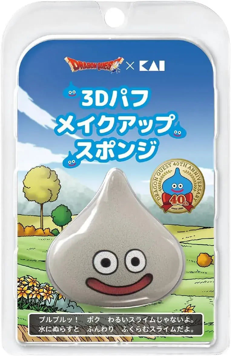 Kai Dragon Quest Slime 3D Puff Metal Slime Pillow Cushion