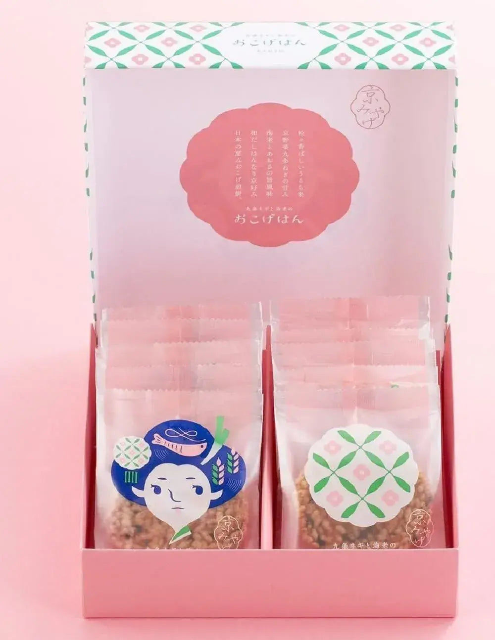 Kujo Green Onion and Shrimp Crispy Rice Okogehan 10 Piece Pack