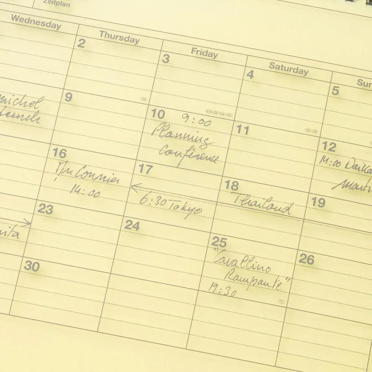 Mark's 2026 Planner Schedule Book Monthly Calendar Notebook