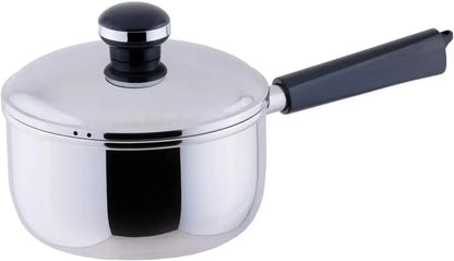 Miyazaki Seisakusho Single Handle Saucepan - Object 3L 16cm Dia 5 Yr Warranty - 4953794000038