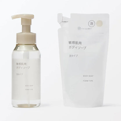Muji Body Soap for Sensitive Skin Foaming Type