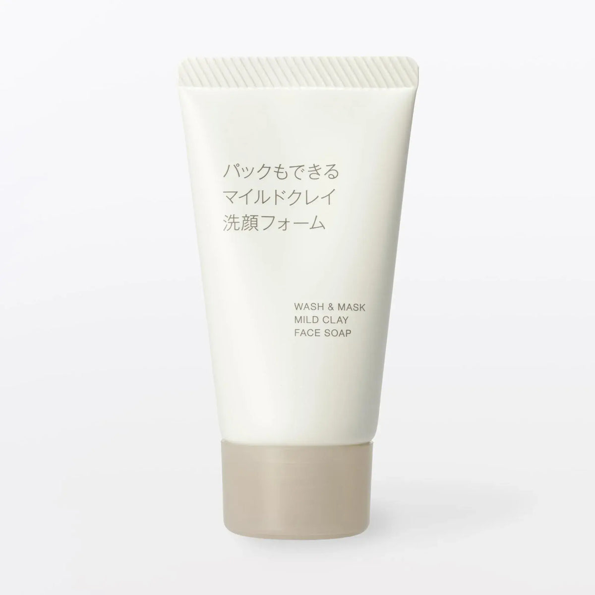 Muji Mild Clay Facial Cleansing Foam Packable - Travel Size - 4548076811855