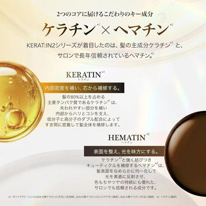 Nade Keratin Serum Shampoo Damage Repair 380mL