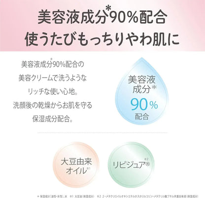 Nameraka Honpo Medicated WR Cleansing Cream with Retinol & Soy