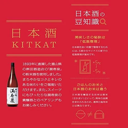 Nestlé Kit Kat Mini Sake Manju Fountain 9 Pieces Pack