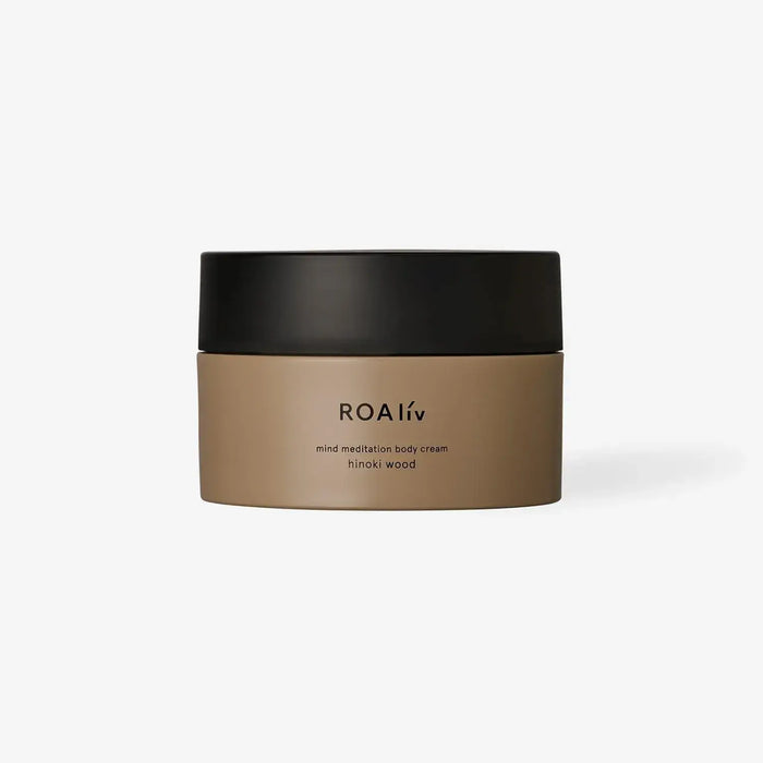 Roaliv Mind Meditation Body Cream Hinoki Wood Scent 7.1 oz