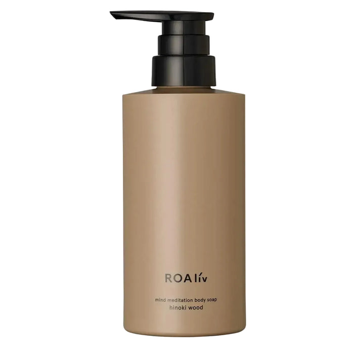 Roaliv Mind Meditation Body Soap Hinoki Wood 400ml