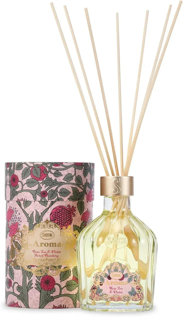 Sabon Aroma Rose Tea and Violet Body Wash 8.6 fl oz 245 ml
