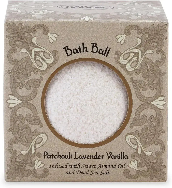 Sabon Bath Ball Patchouli Lavender Vanilla Bath Accessory