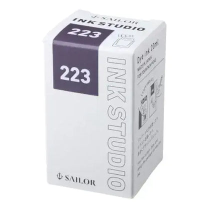Sailor Pen Co Studio Dye Gray Fountain Pen Ink 20ml