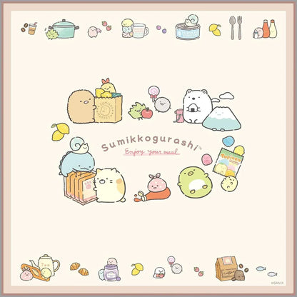 San-X Sumikko Gurashi Cup Drawstring Bag - Ch44401 - 4974413870719