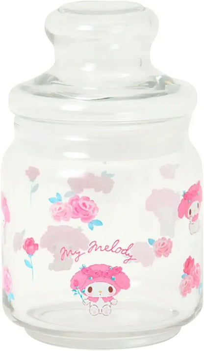 Sanrio Cinnamon Roll Clear Mug Drinkware - My Melody Canister - 4550624846363